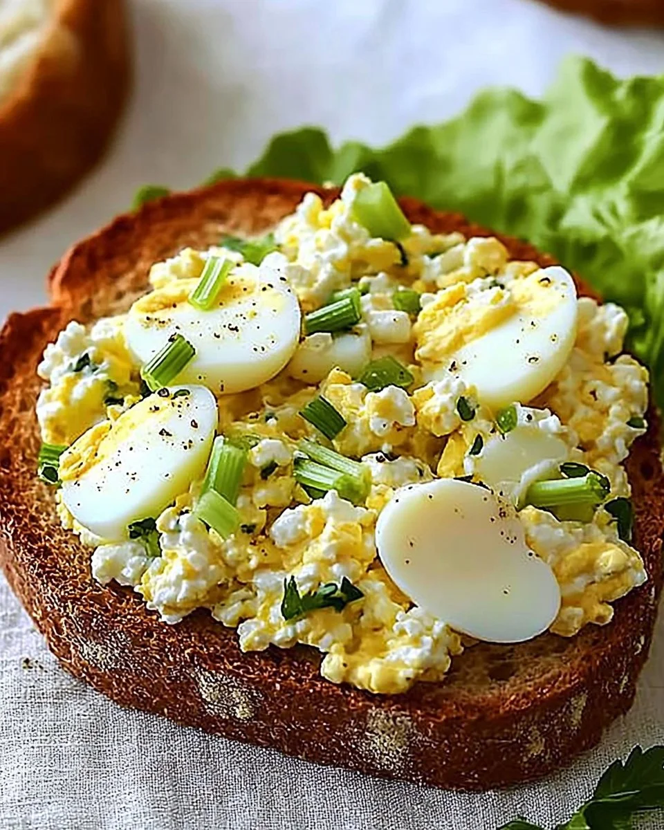 Best Cottage Cheese Egg Salad Sandwich
