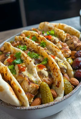 Colorful plates of delicious Ramadan recipes for iftar and suhoor