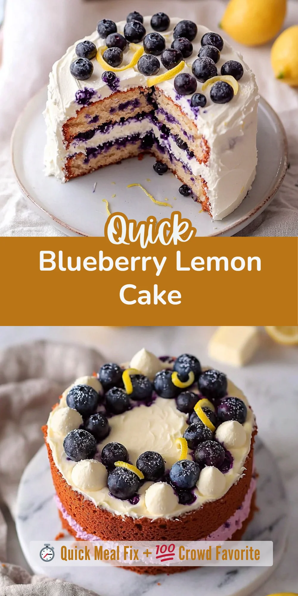 Blueberry Lemon Cake