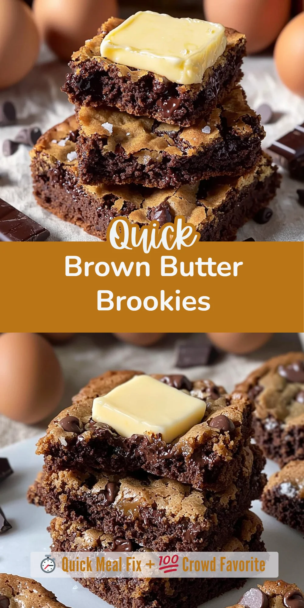 Brown Butter Brookies