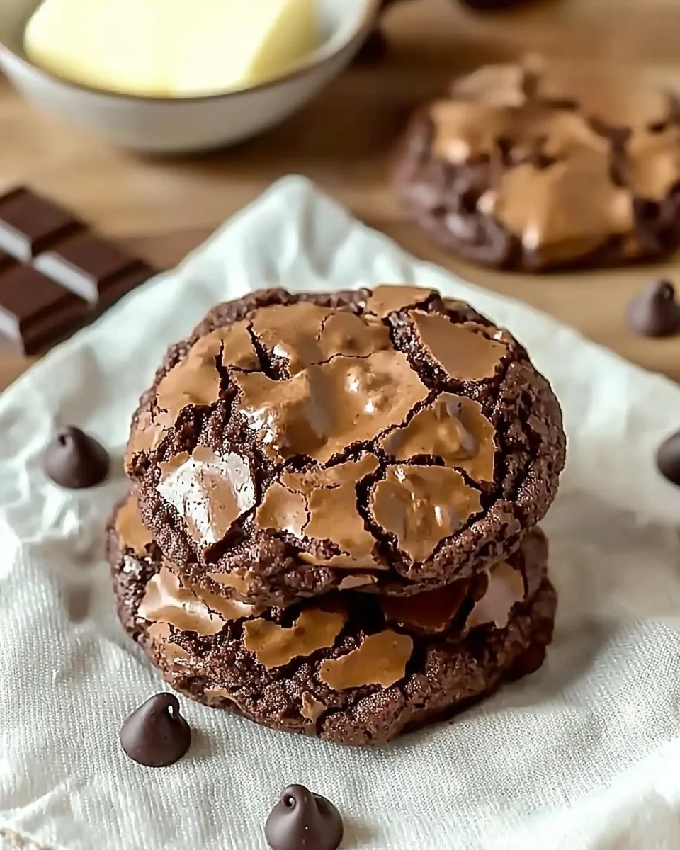 Chocolate Brownie Cookies