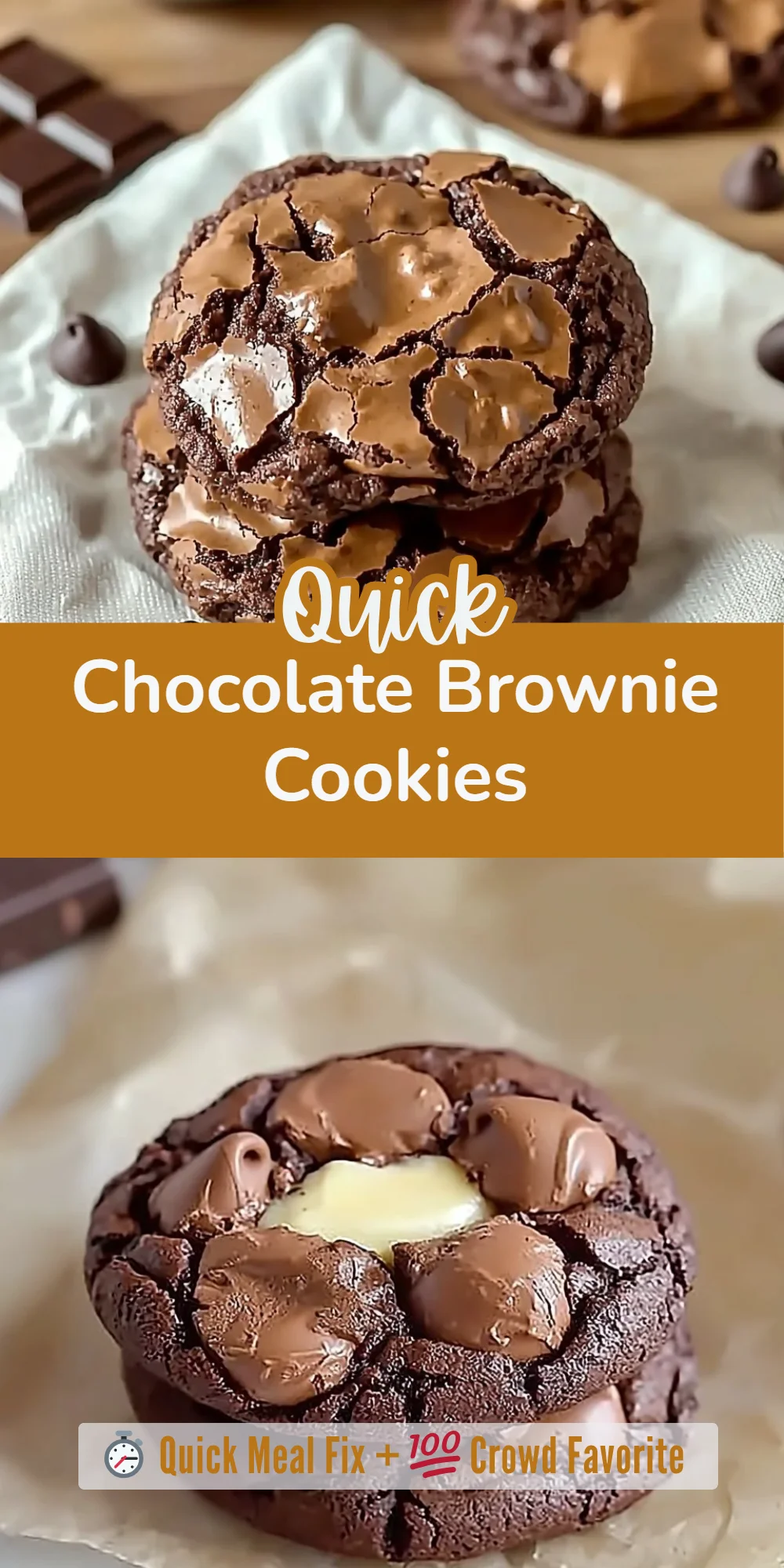 Chocolate Brownie Cookies
