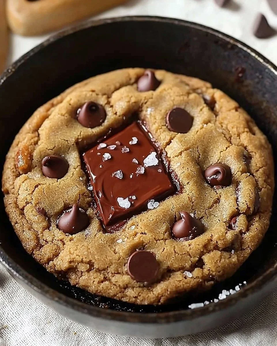 Chocolate Chip Skillet Cookie
