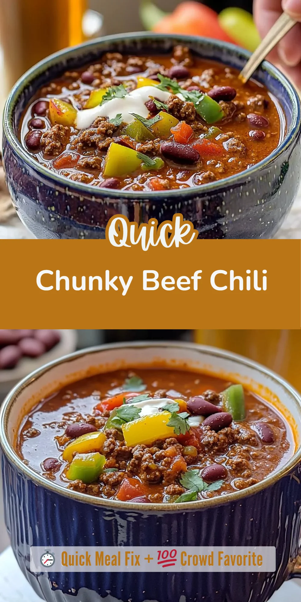 Chunky Beef Chili