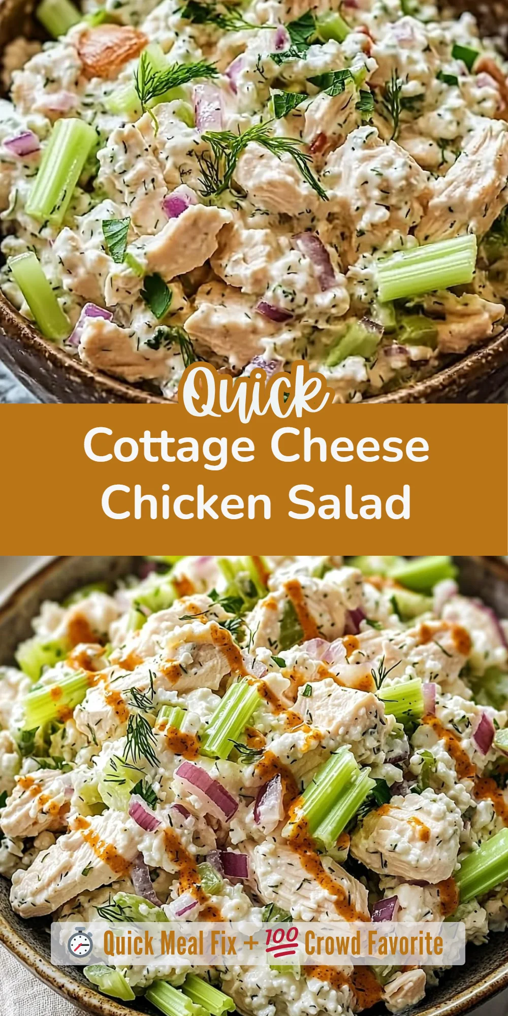 Cottage Cheese Chicken Salad