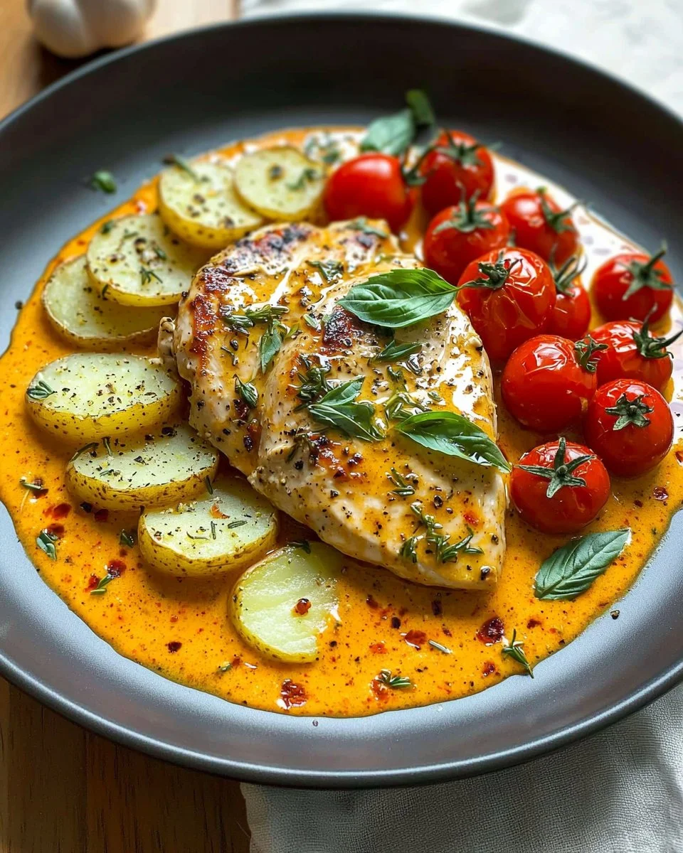 Creamy Tomato Chicken Breast