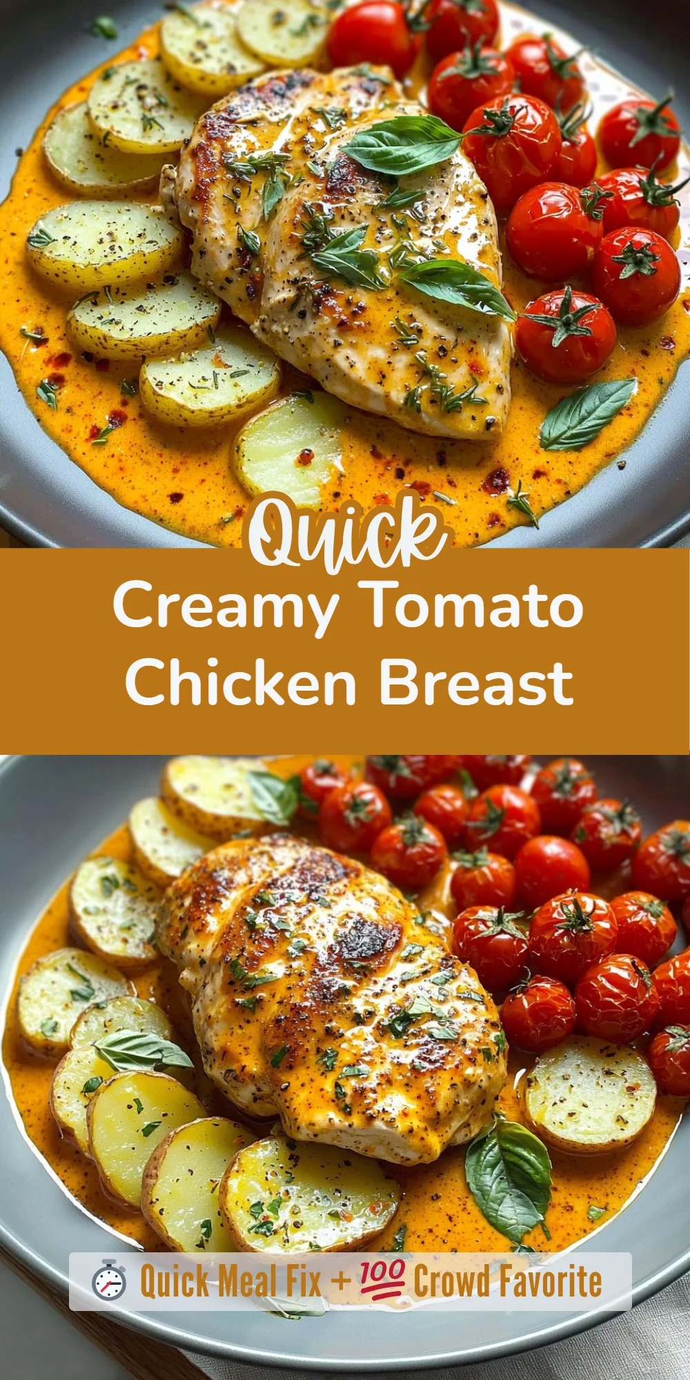 Creamy Tomato Chicken Breast