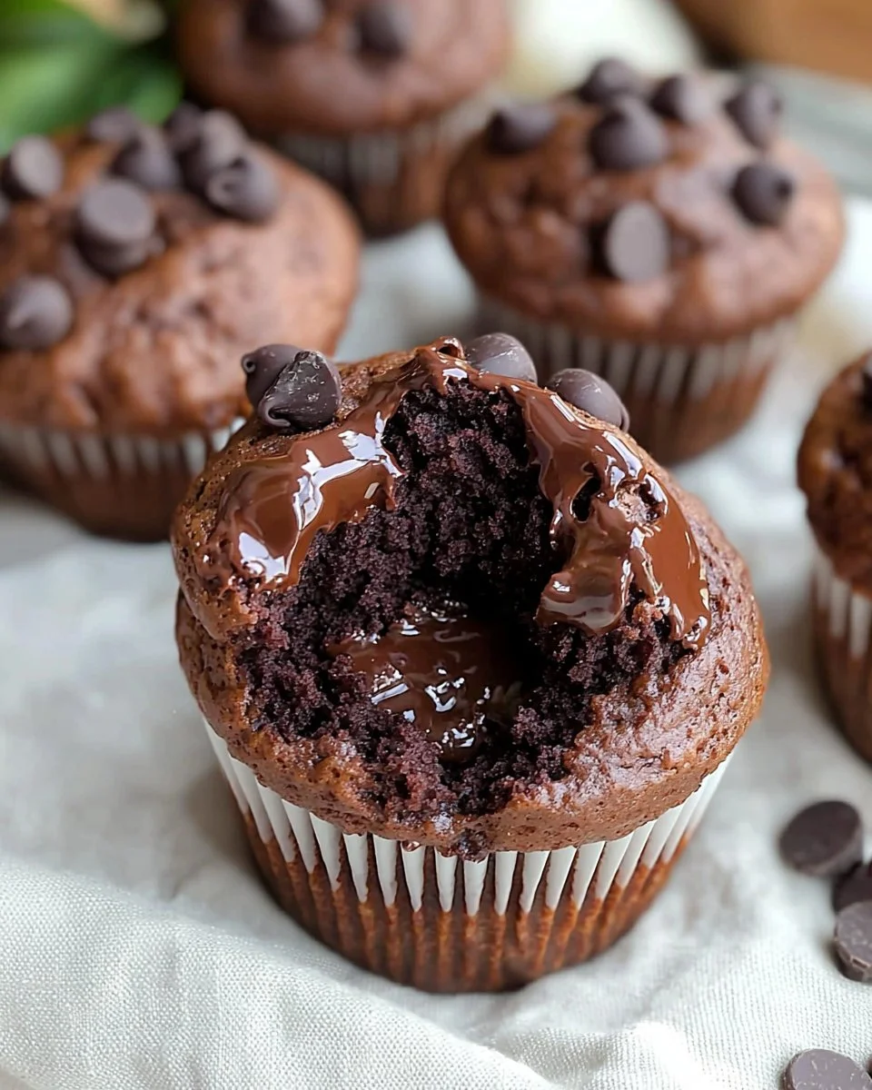 Double Chocolate Muffins