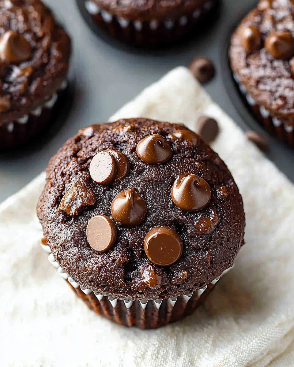 Double Chocolate Muffins