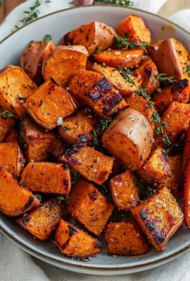 Colorful bowl of easy roasted sweet potatoes and carrots dish
