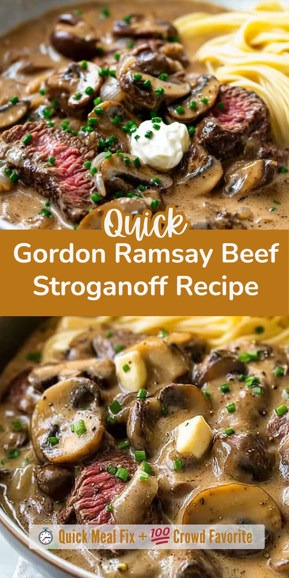 Gordon Ramsay Beef Stroganoff Recipe