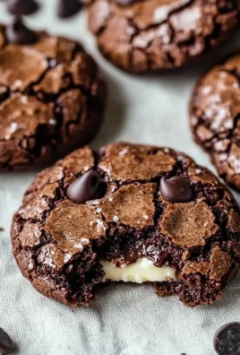 Delicious gourmet brownie cookies with rich chocolate