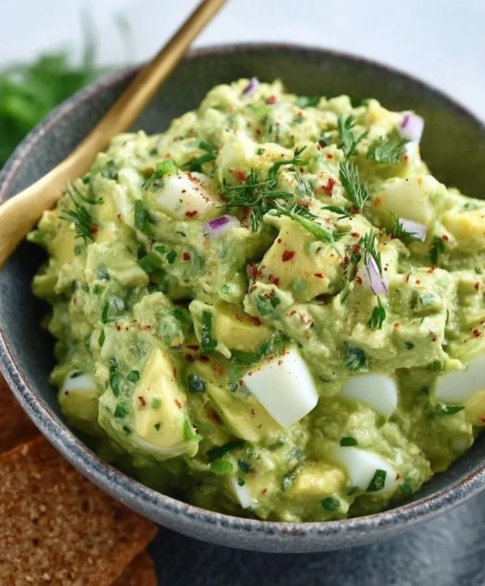 Herby Avocado Egg Salad (10-minute lunch!)