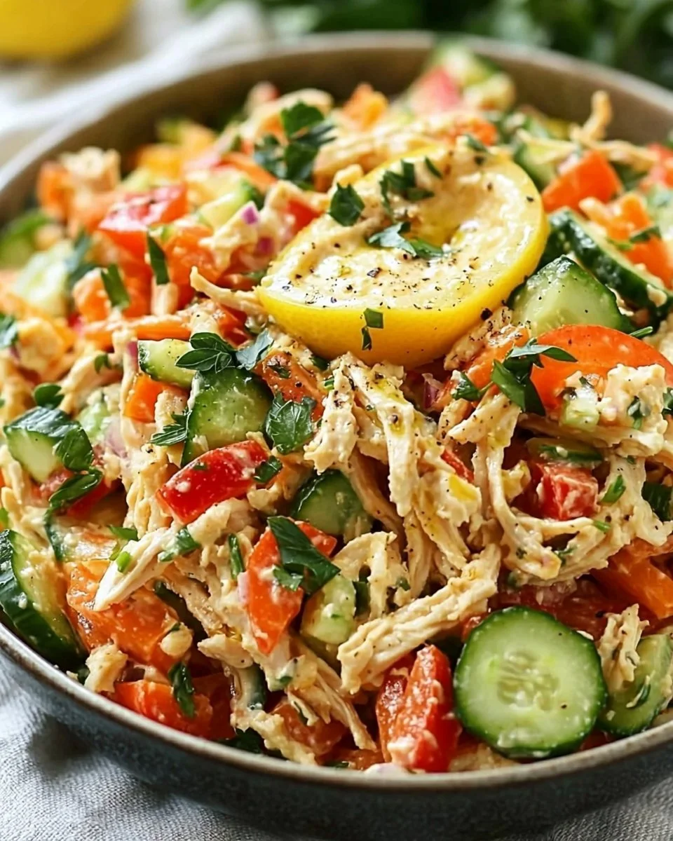 Hummus Chicken Salad
