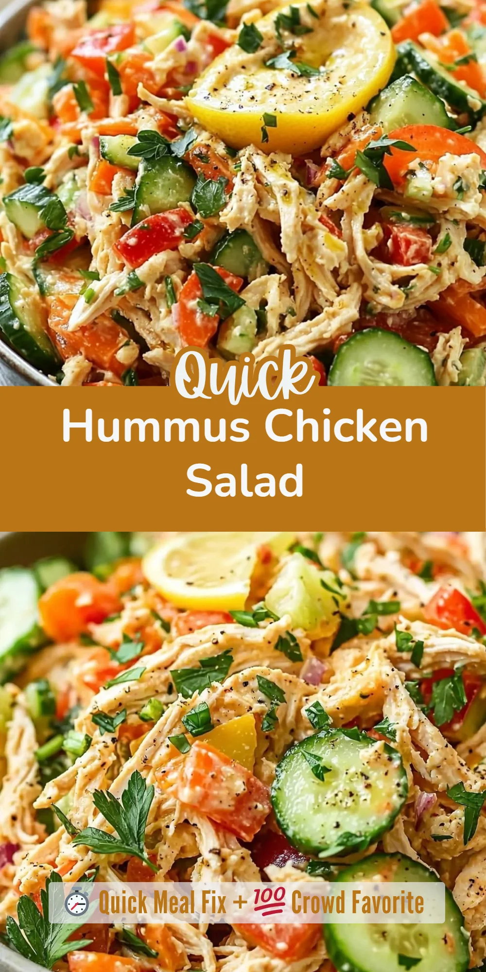 Hummus Chicken Salad
