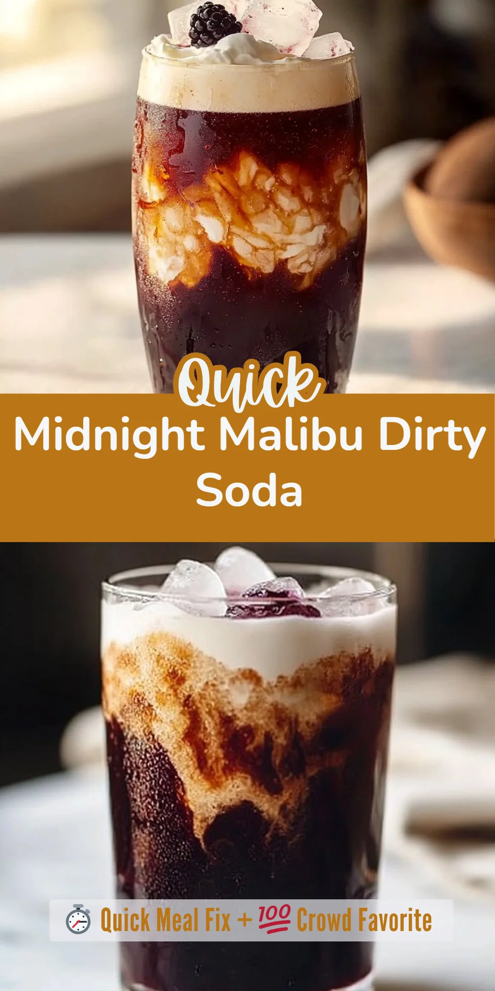 Midnight Malibu Dirty Soda