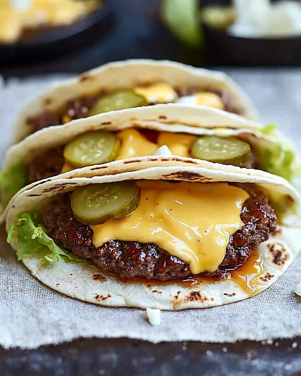 Smash Burger Taco Recipe + Burger Sauce
