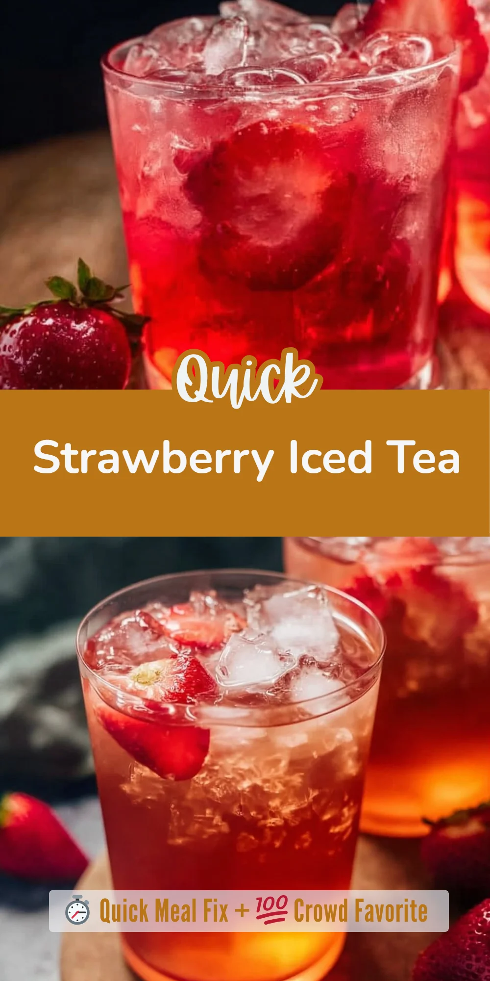 Strawberry Iced Tea