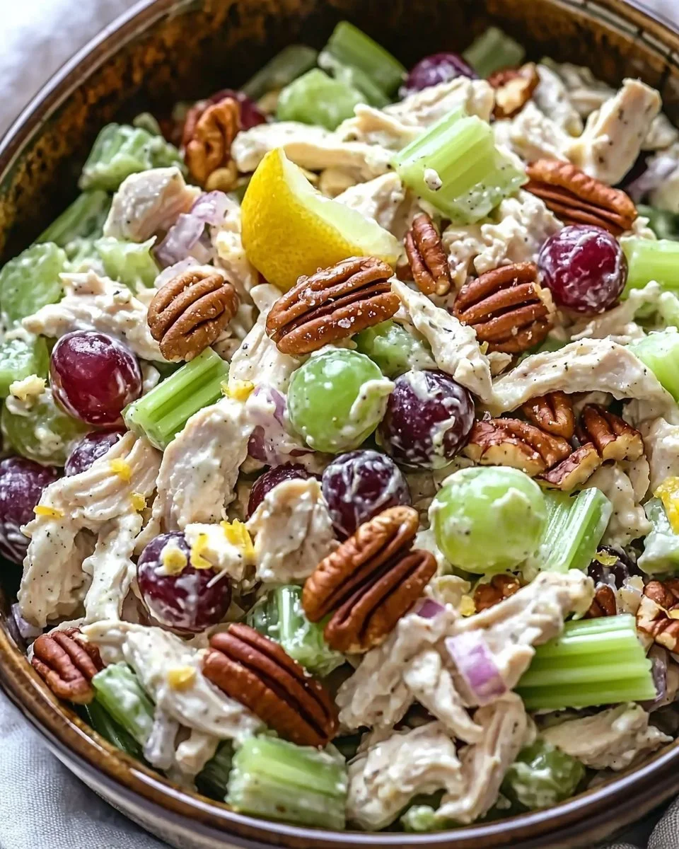 The BEST Healthy Chicken Salad