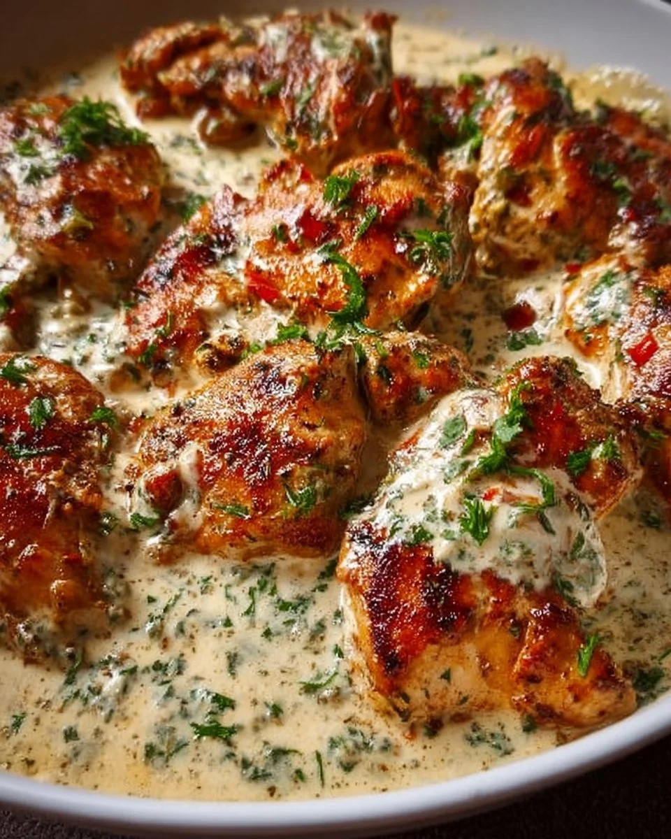 Turkish Chicken with Creamy White Sauce: A Flavor Delight!