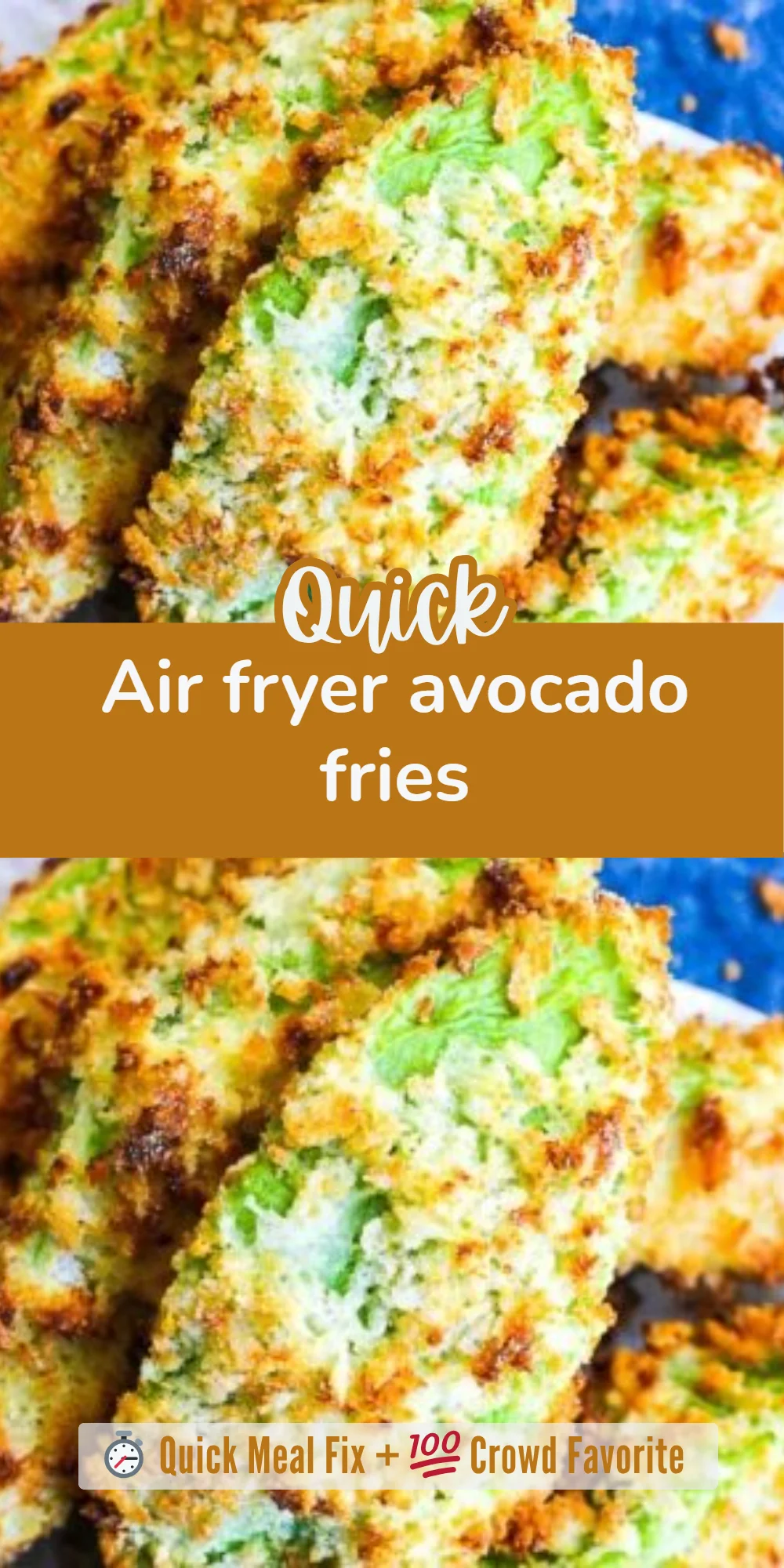 Air fryer avocado fries