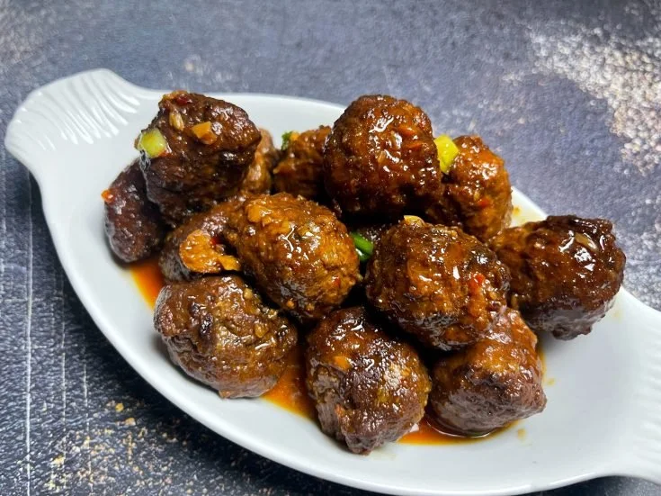 Asian Meatballs with Sweet Chili Sauce Recipe