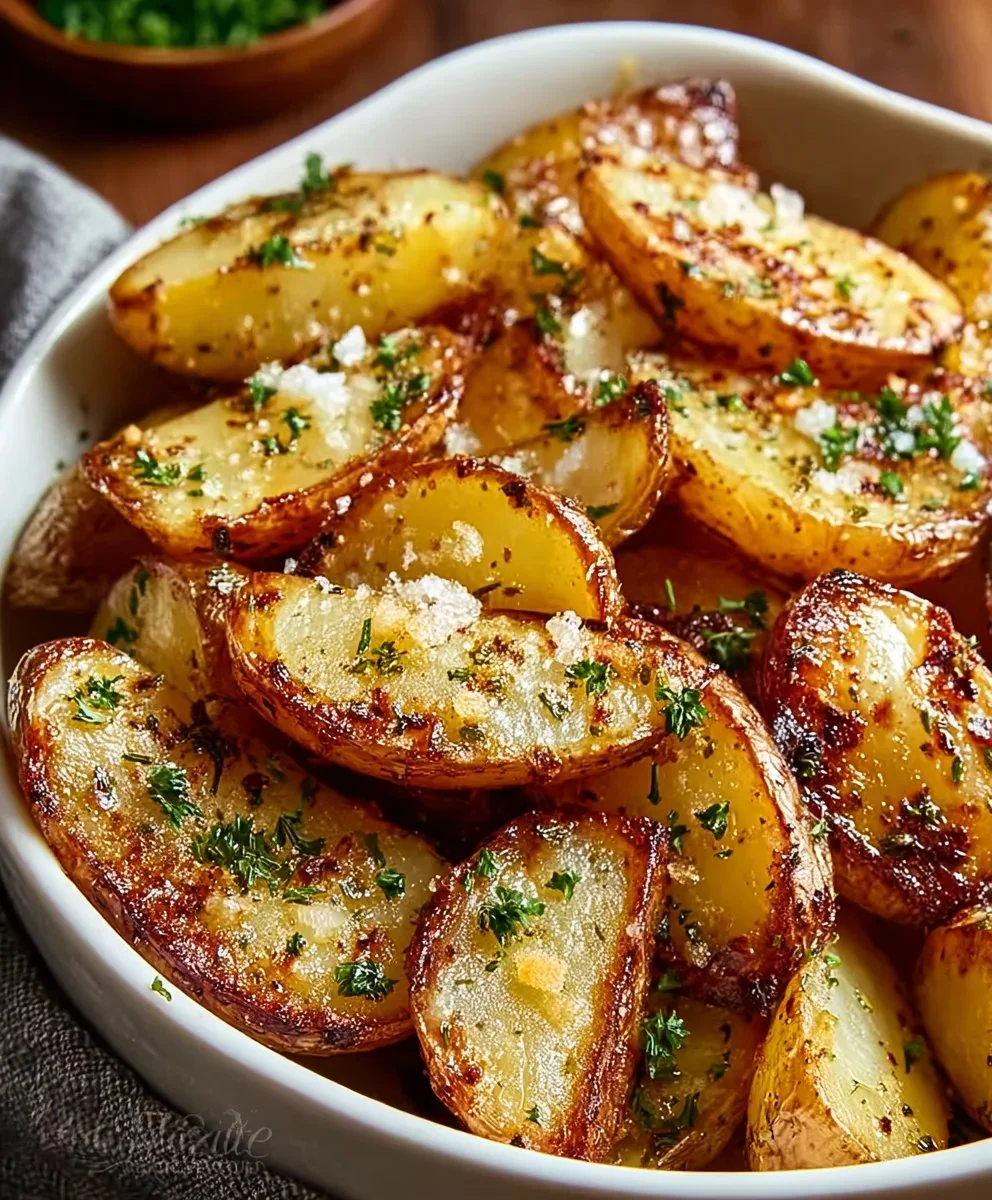 Authentic Greek Potatoes: Crispy Lemon Perfection!