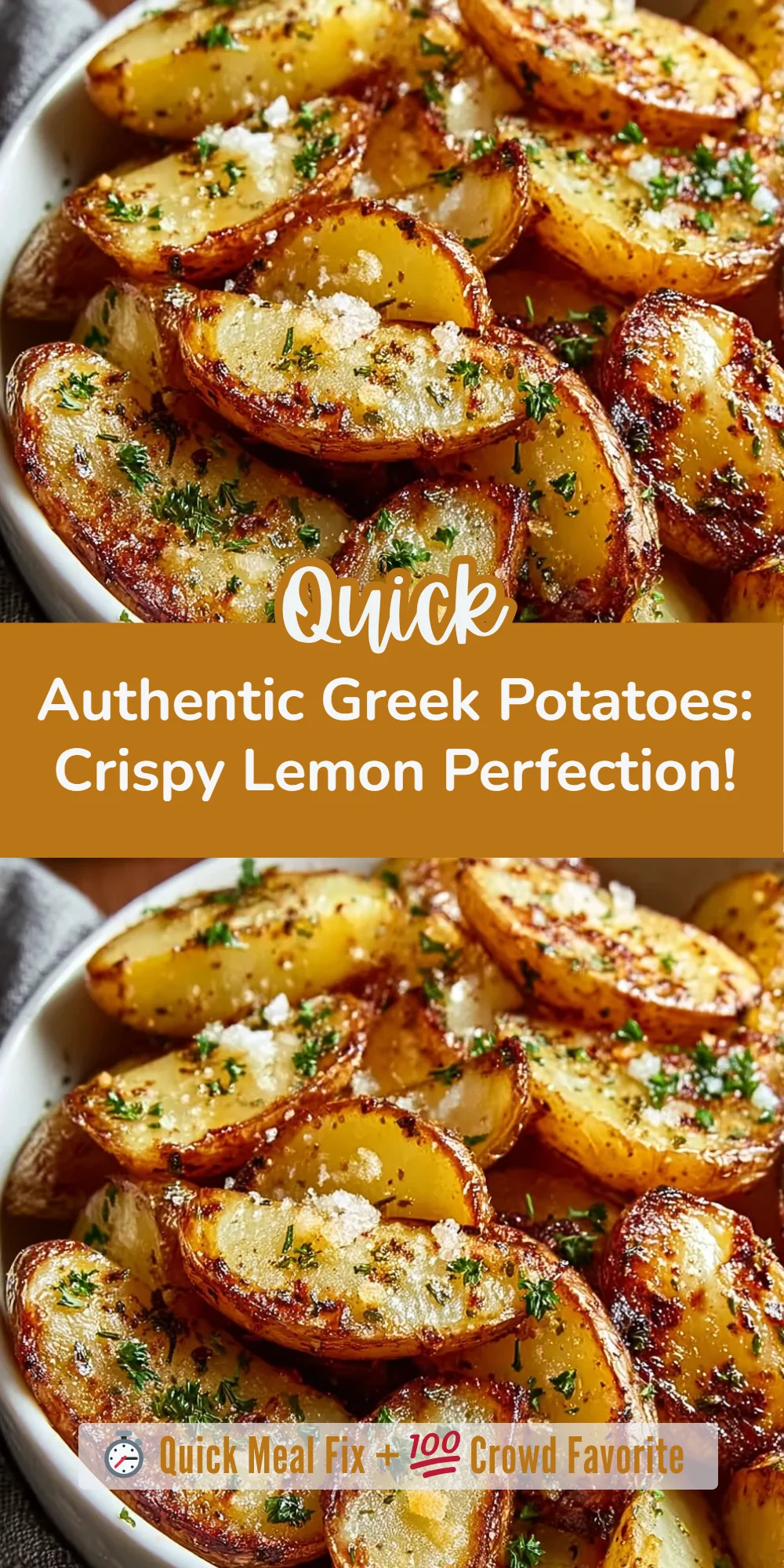 Authentic Greek Potatoes: Crispy Lemon Perfection!