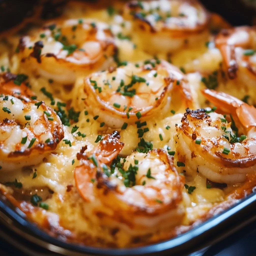 Baked Stuffed Shrimp Casserole