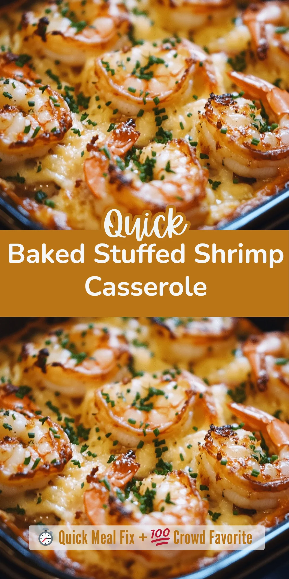 Baked Stuffed Shrimp Casserole