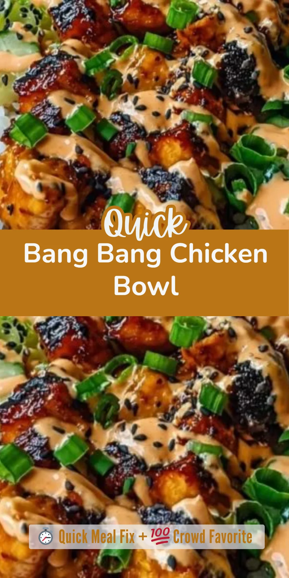 Bang Bang Chicken Bowl