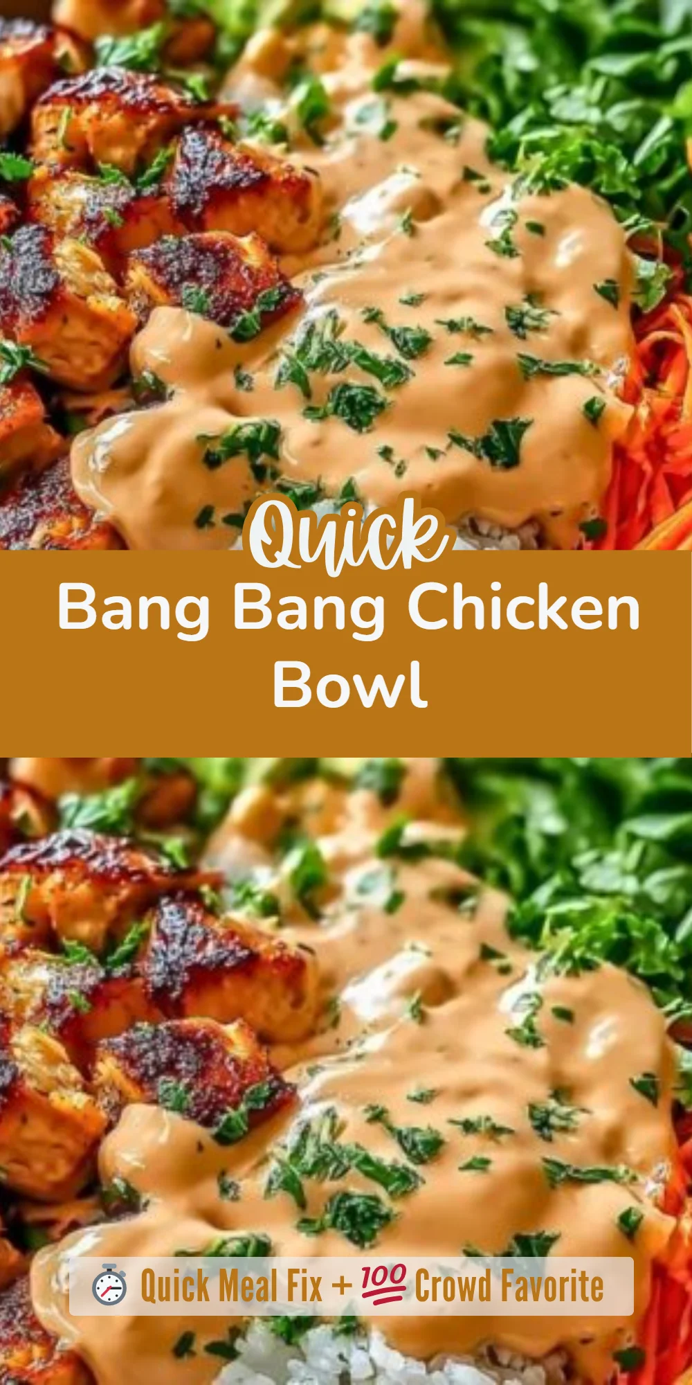 Bang Bang Chicken Bowl