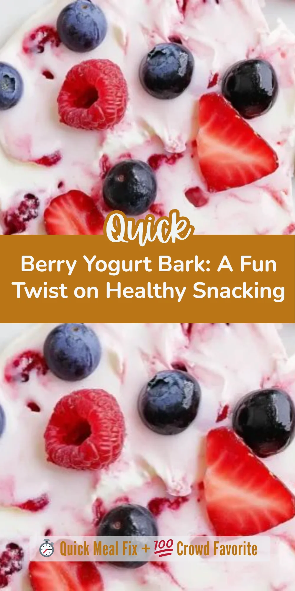 Berry Yogurt Bark: A Fun Twist on Healthy Snacking
