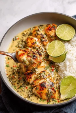 Easy coconut lime chicken skillet recipe for Whole30 and gluten-free diets