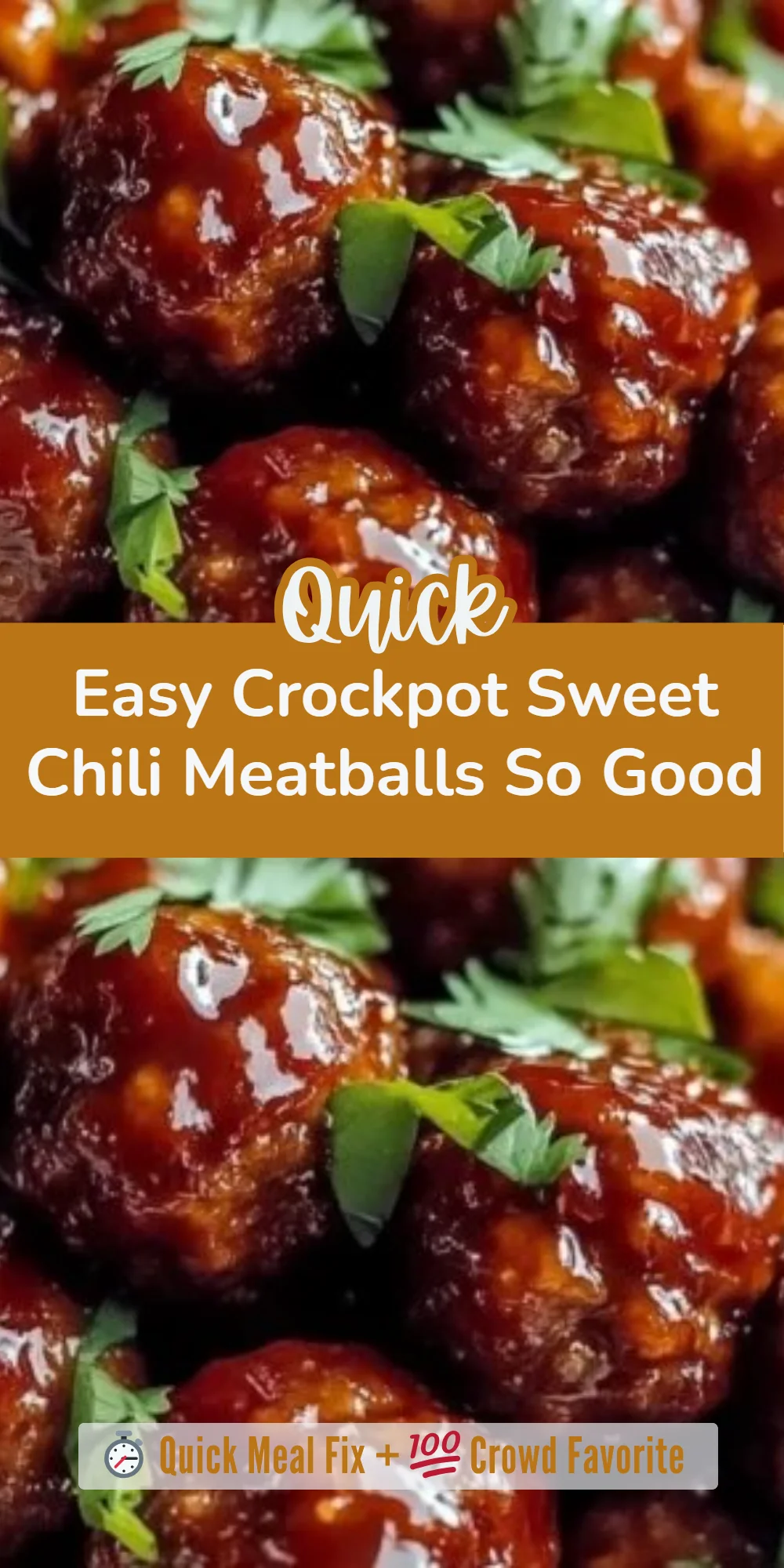 Easy Crockpot Sweet Chili Meatballs So Good