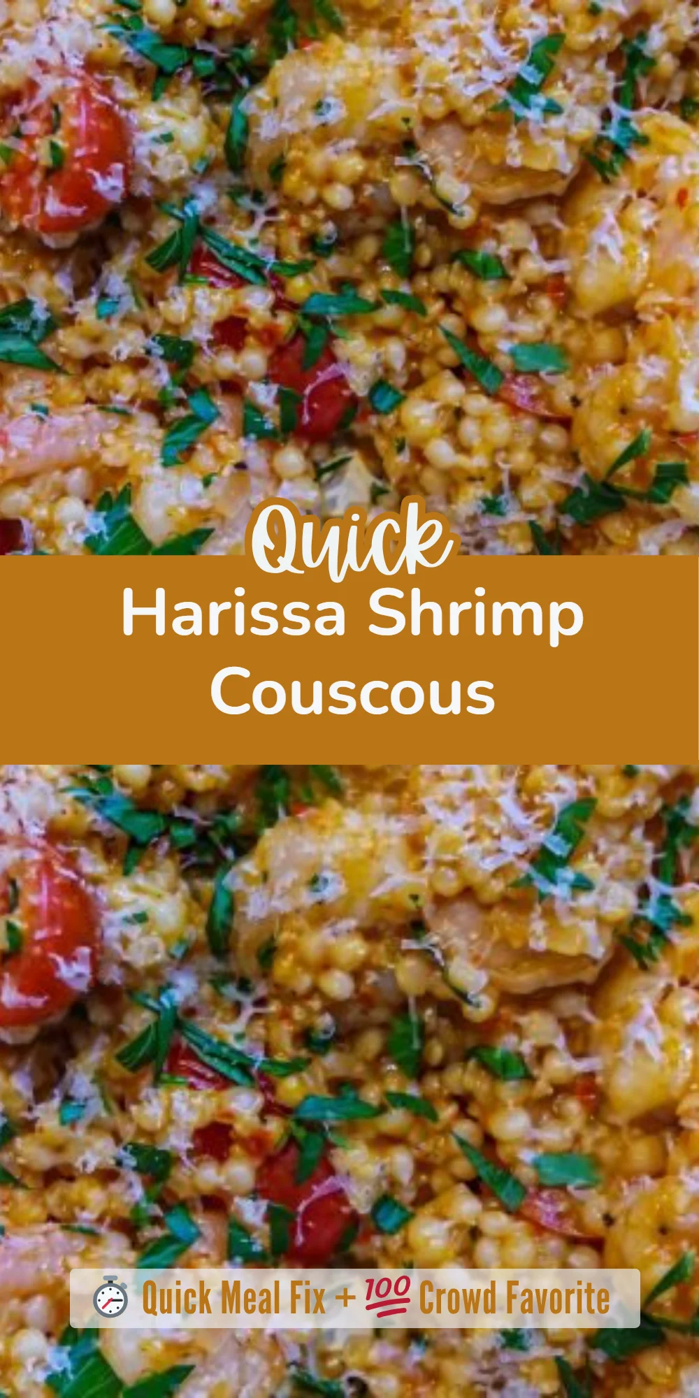 Harissa Shrimp Couscous