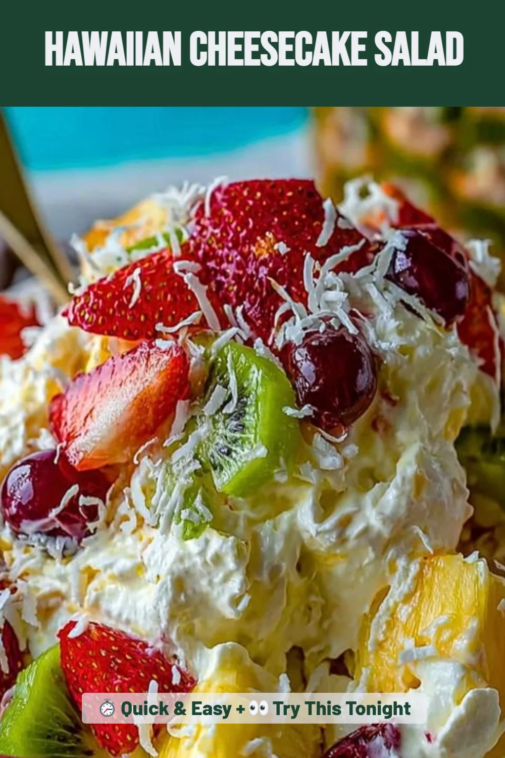 Hawaiian Cheesecake Salad