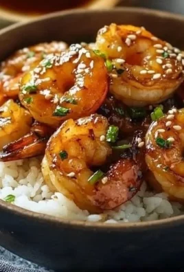 Delicious Honey Garlic Shrimp Bowls with vibrant vegetables and rice