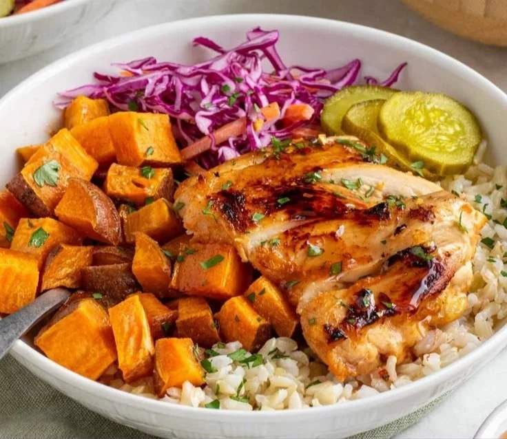 Hot Honey Chicken Bowls