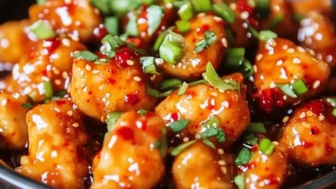 Irresistibly Crispy Asian Sweet Chili Chicken in 25 Minutes