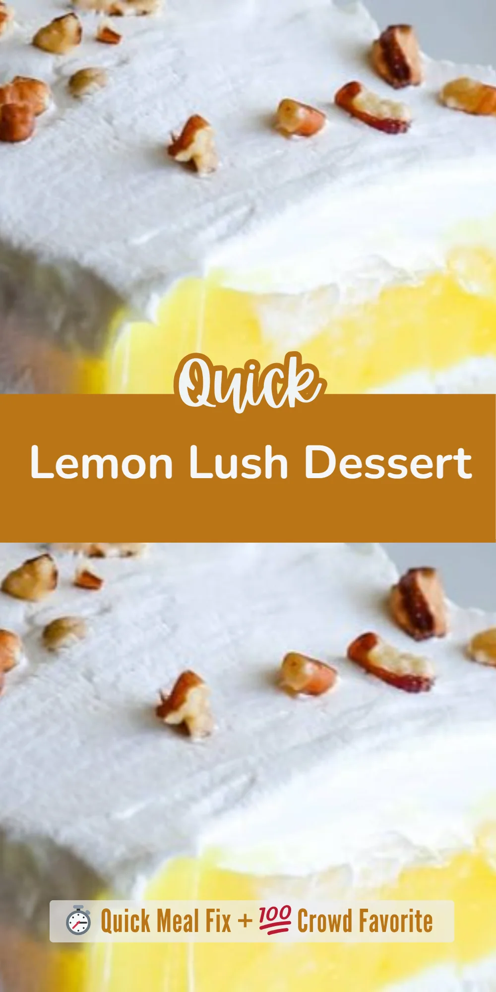 Lemon Lush Dessert