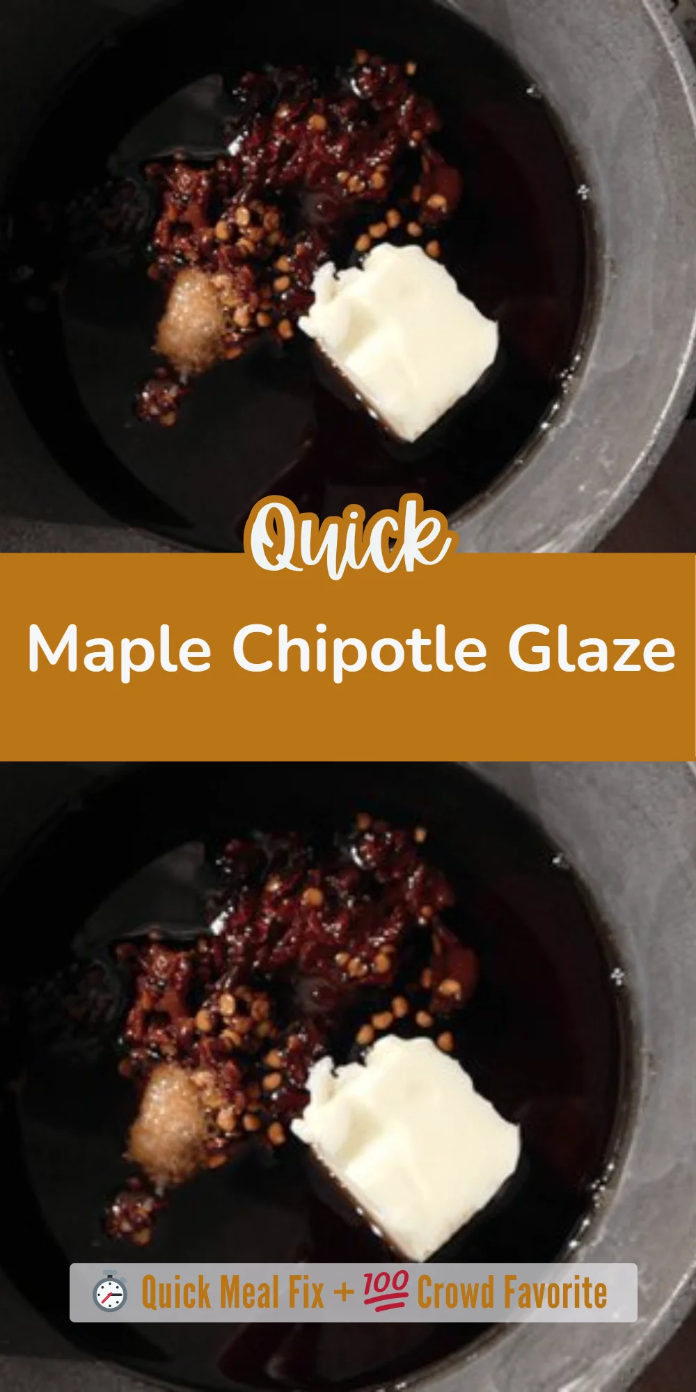 Maple Chipotle Glaze