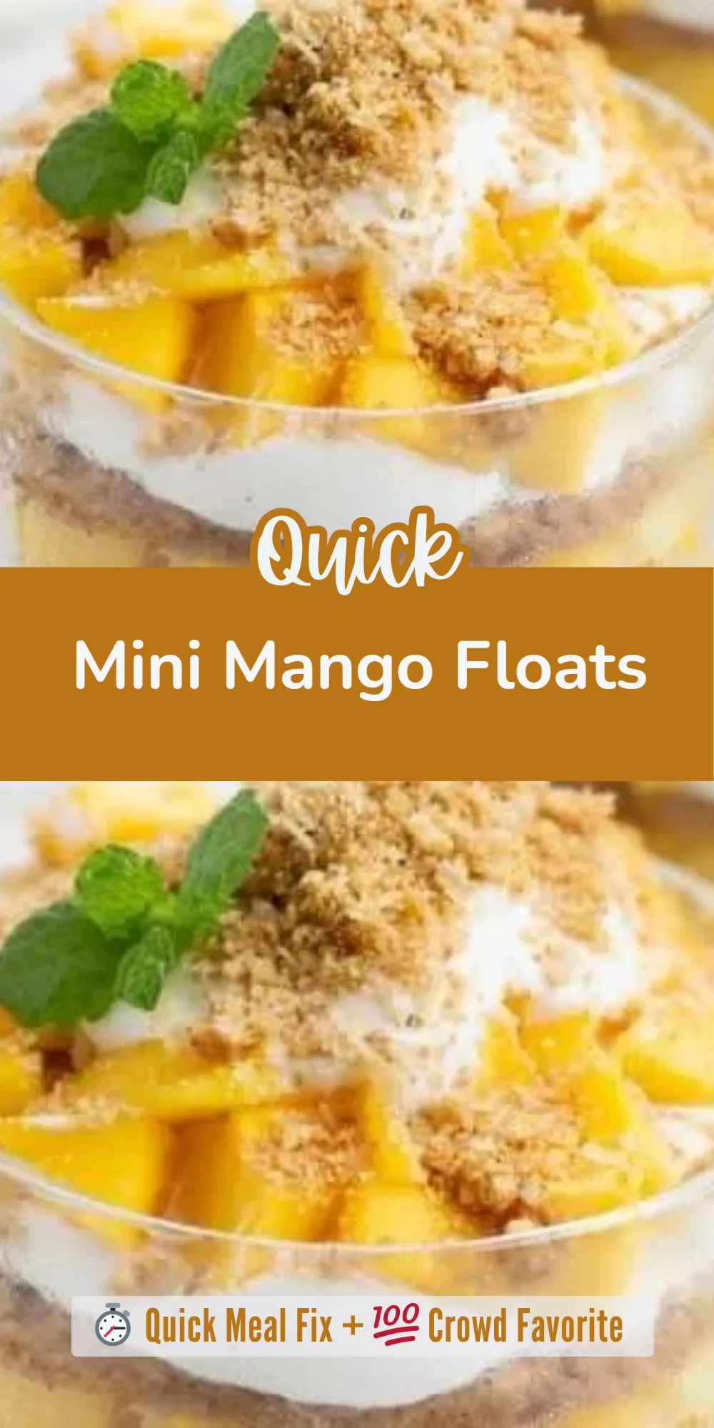 Mini Mango Floats