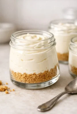 Delicious no-bake cheesecake cups with toppings