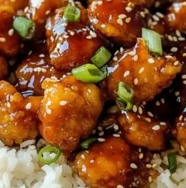 Plate of quick and easy sweet chili chicken served with vegetables