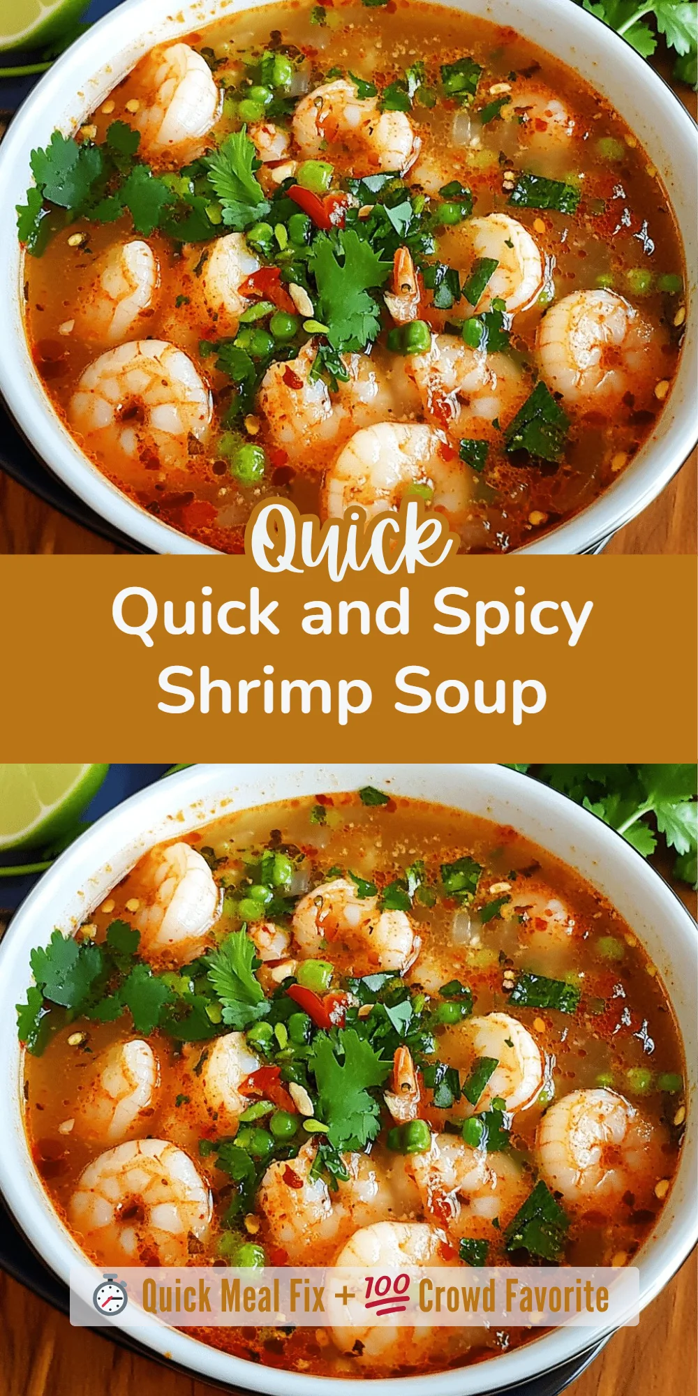 Quick and Spicy Shrimp Soup