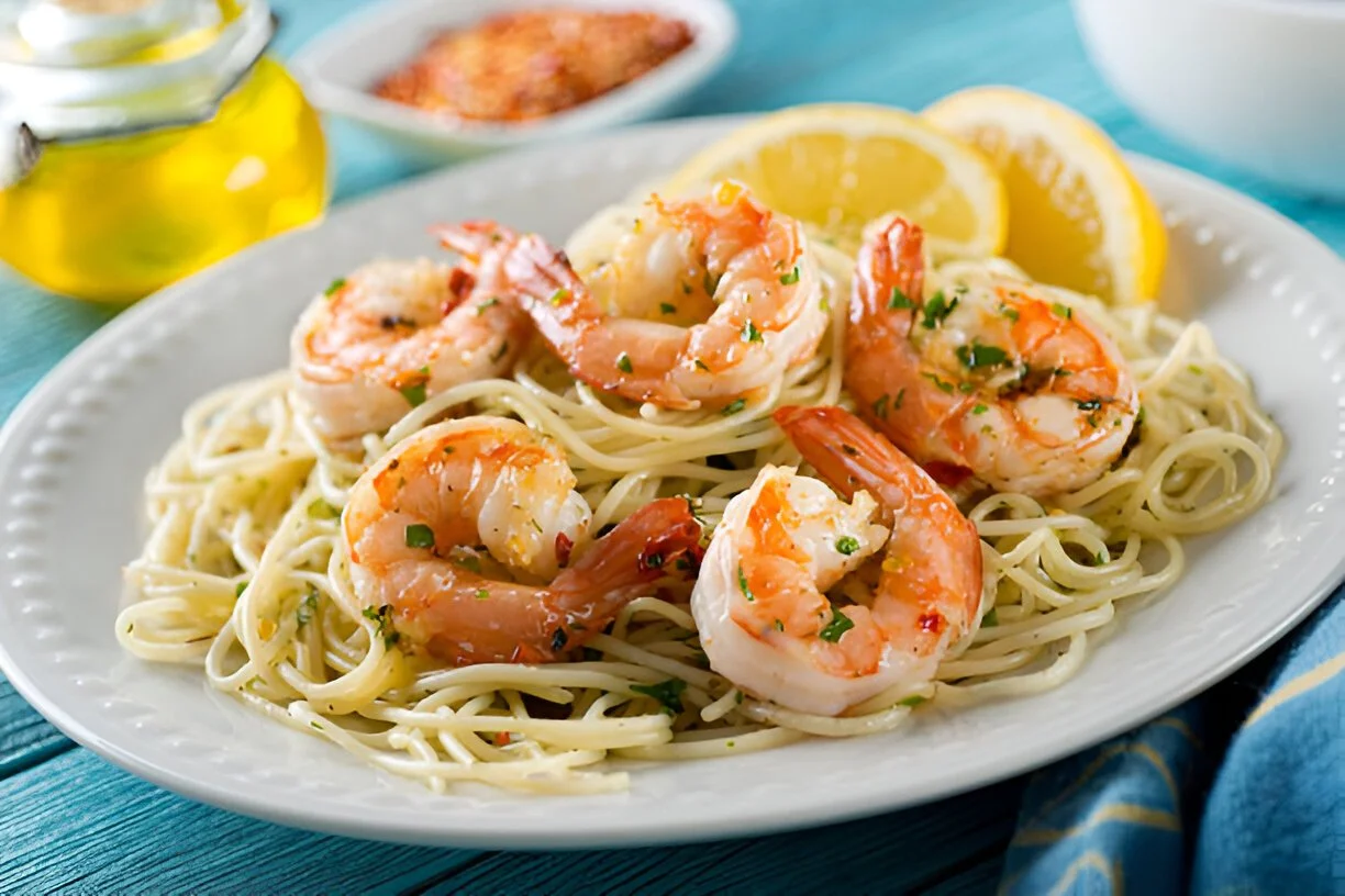 Shrimp Lemon Pasta