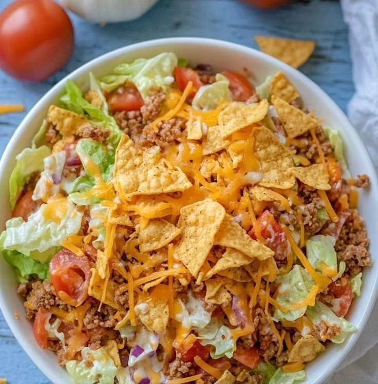 Simple Doritos Taco Salad