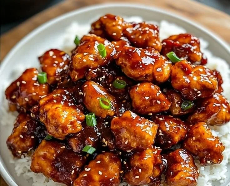 Sticky Spicy-Sweet Chili Chicken
