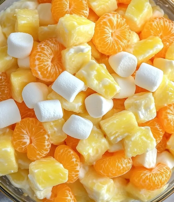 Colorful Sunshine Salad filled with fresh vegetables and lively toppings